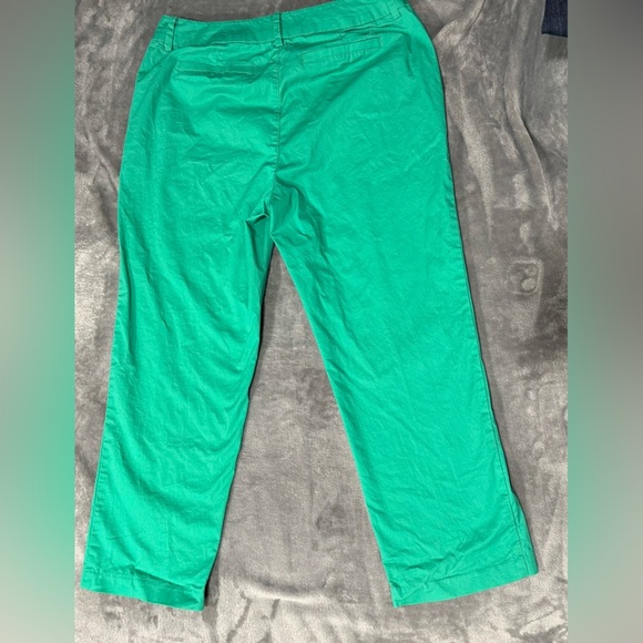Nautica Cotton Blend Green Chinos - Picture 8 of 9
